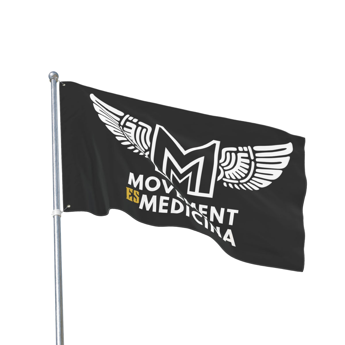 Movement Es Medicina Double-Sided Flag