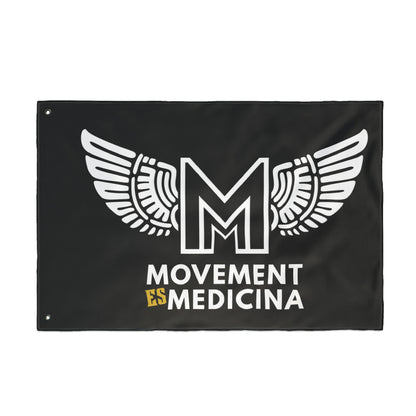 Movement Es Medicina Double-Sided Flag
