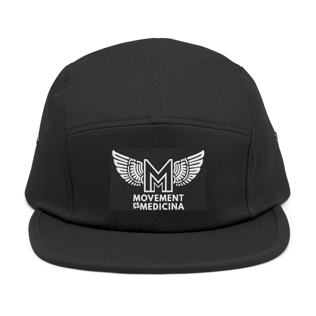 Embroidered 5 Panel Cap 100% Cotton