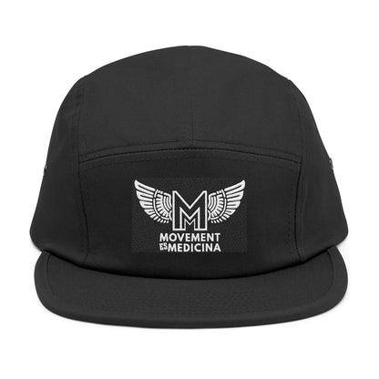 Embroidered 5 Panel Cap 100% Cotton