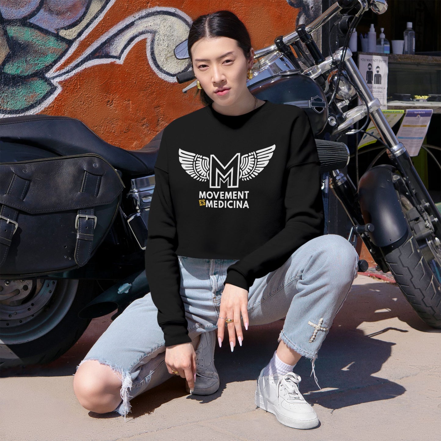 Women's Cropped Sweatshirt