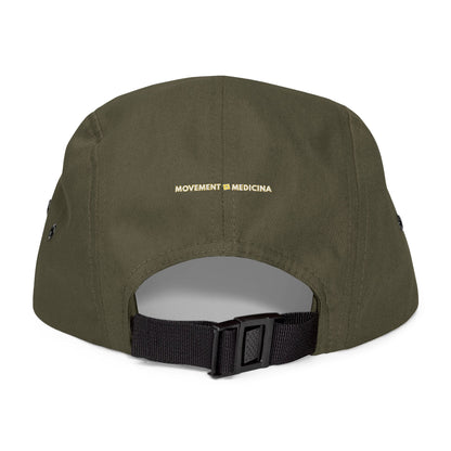 Embroidered 5 Panel Cap 100% Cotton
