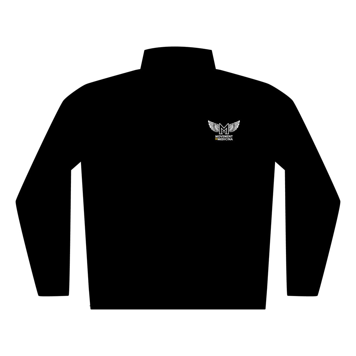 Embroidered Quilted Full‑Zip Jacket