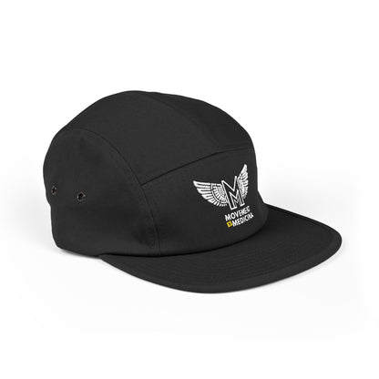 Embroidered 5 Panel Cap 100% Cotton
