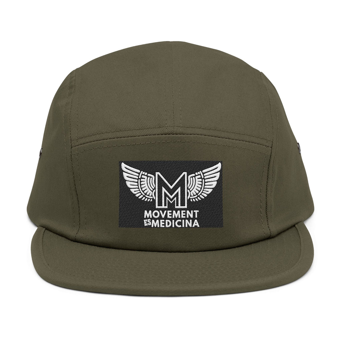 Embroidered 5 Panel Cap 100% Cotton
