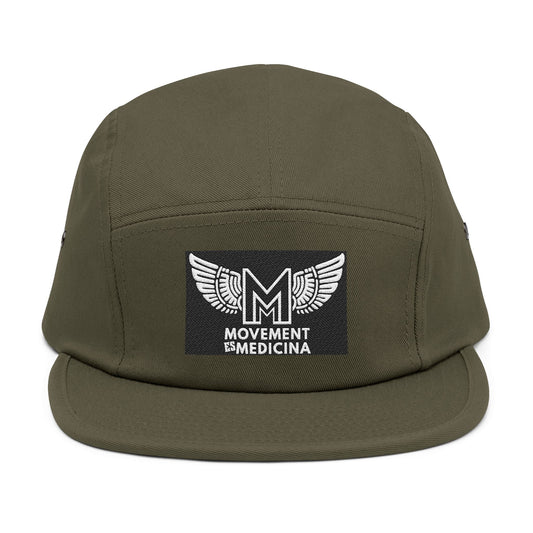 Embroidered 5 Panel Cap 100% Cotton