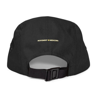 Embroidered 5 Panel Cap 100% Cotton