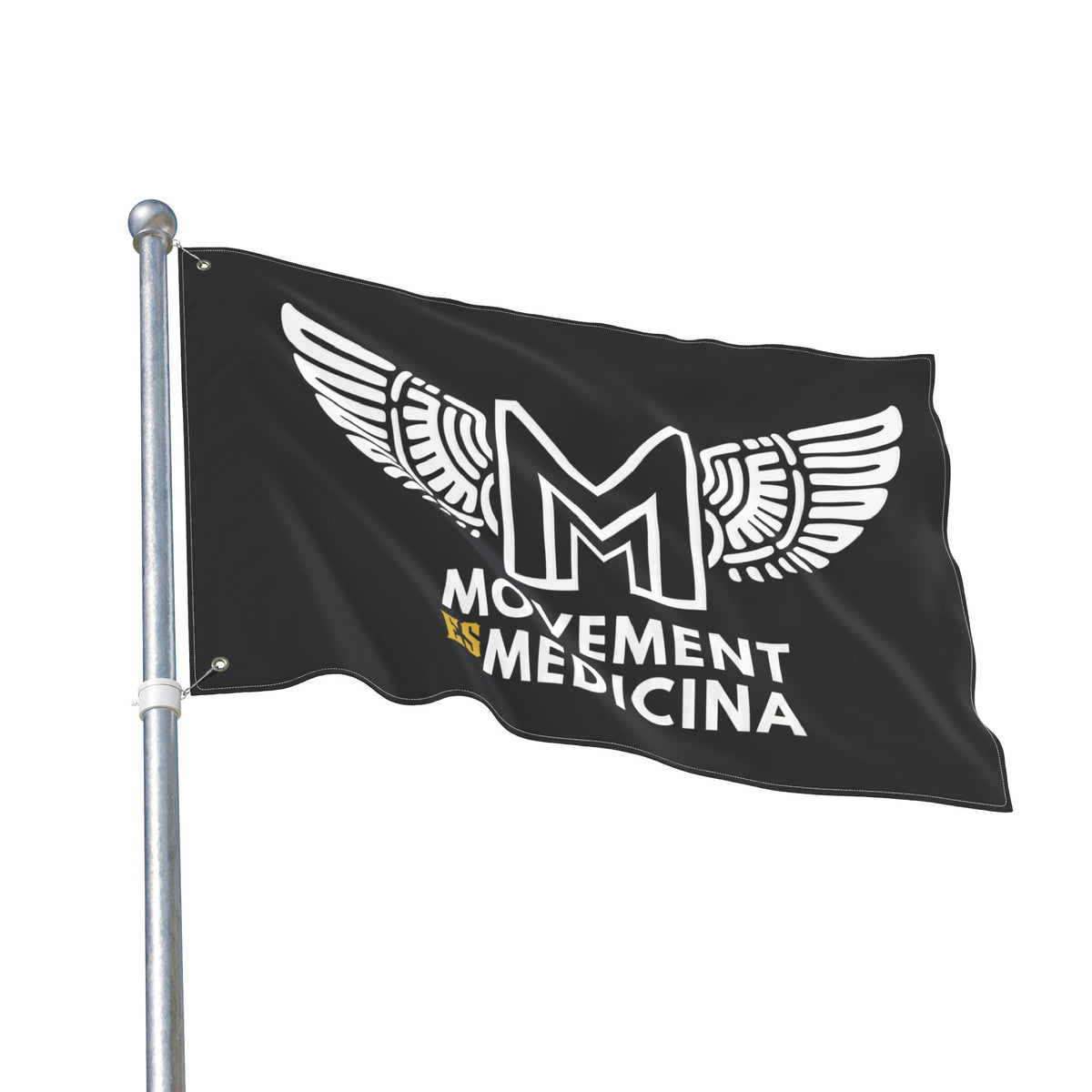 Movement Es Medicina Double-Sided Flag