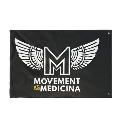 Movement Es Medicina Double-Sided Flag